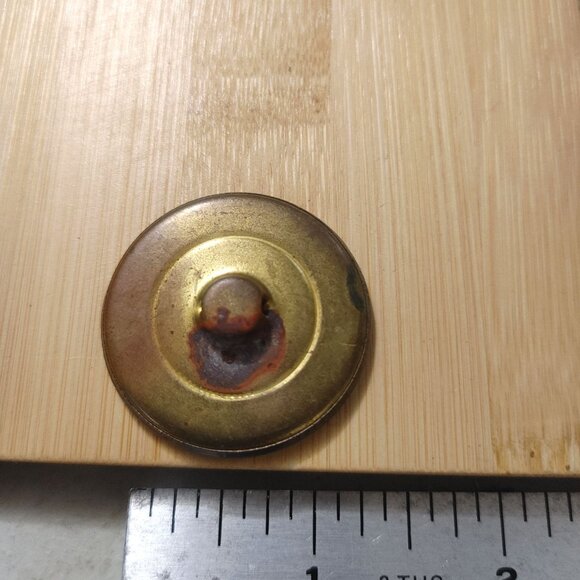 Button Antique Vintage Victorian Castle Design Picture Ornate Border The Chateau - Picture 2 of 8